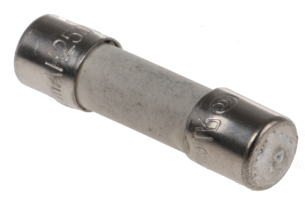 Littelfuse 500mA F Ceramic Cartridge Fuse, 5 x 20mm