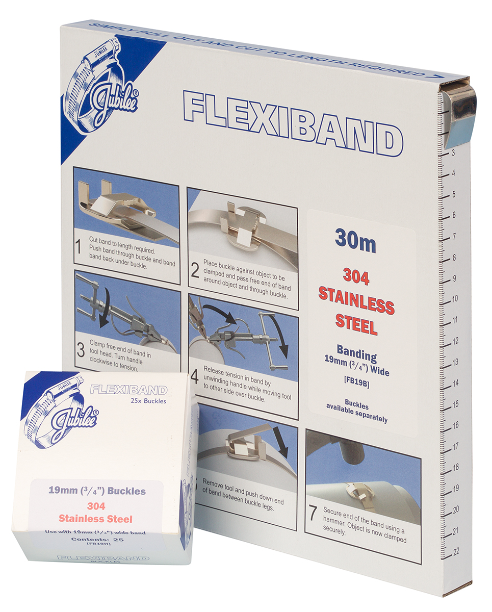 Jubilee Stainless Steel, 19mm Band Width