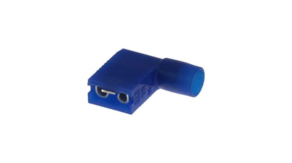 Molex 19006 Blue Insulated Socket Spade Connector, Quick Disconnect