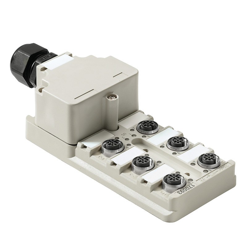 Weidmüller SAI Series Actuator Hub, M12, 6 way, 5 port