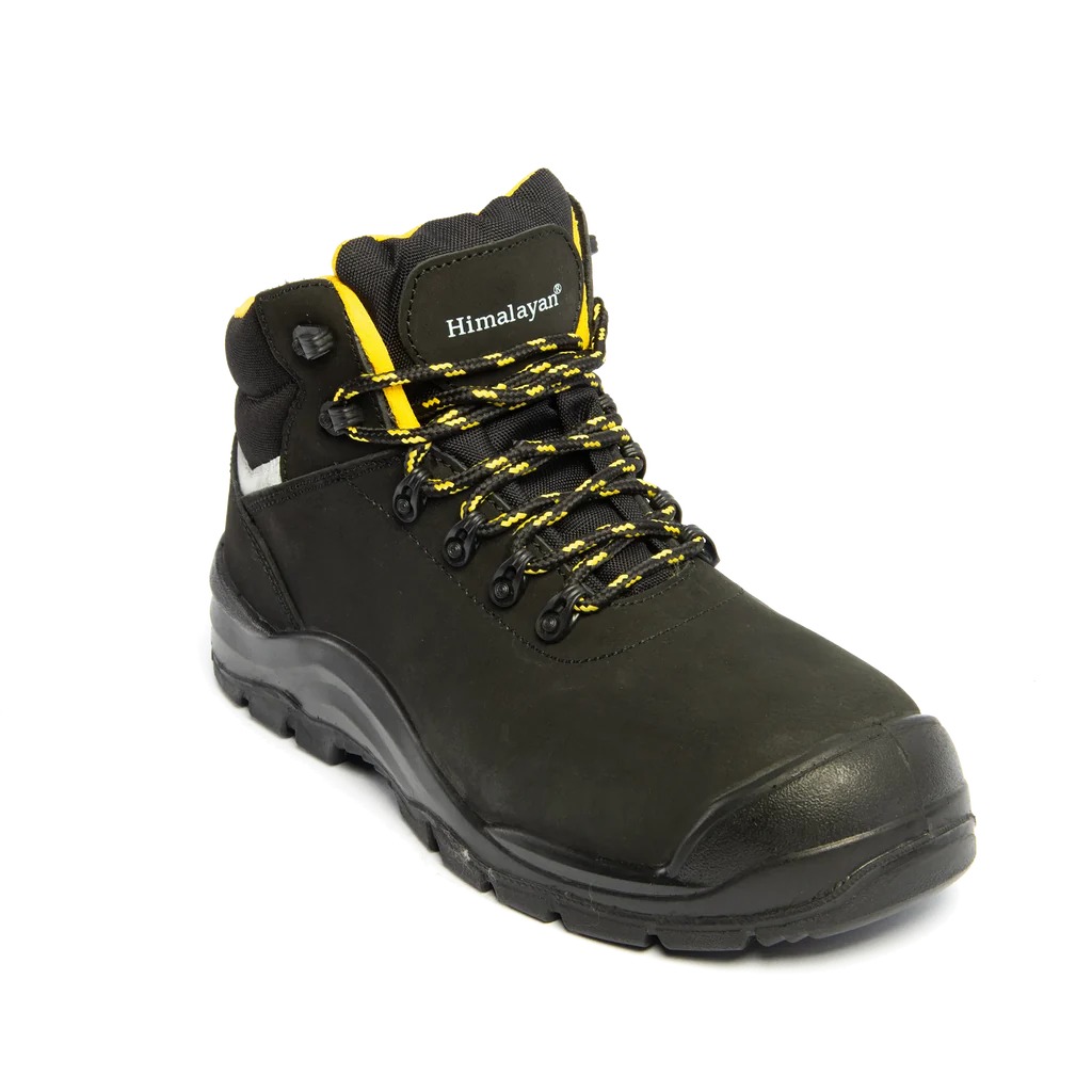 Himalayan 2603 Black Composite Toe Capped Unisex Safety Boots, UK 12, EU 46