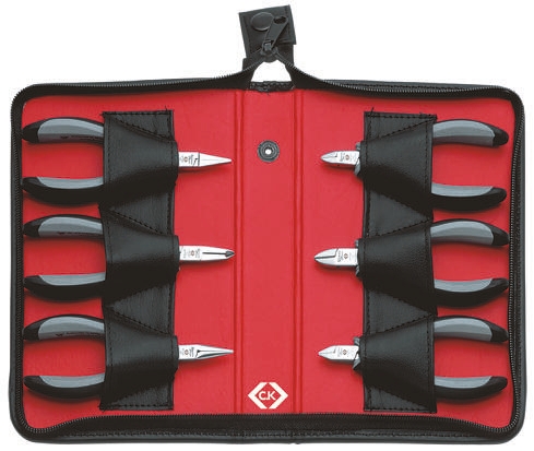 CK 6-Piece Plier Set, ESD, 245 mm Overall