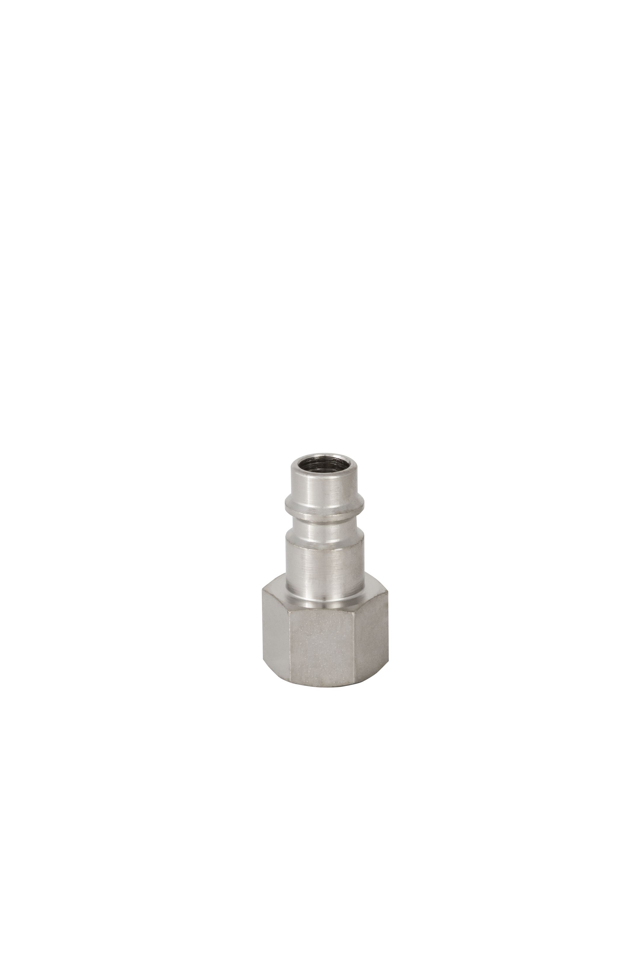 RS PRO Brass, Steel Male Pneumatic Quick Connect Coupling, M14 Female Threaded