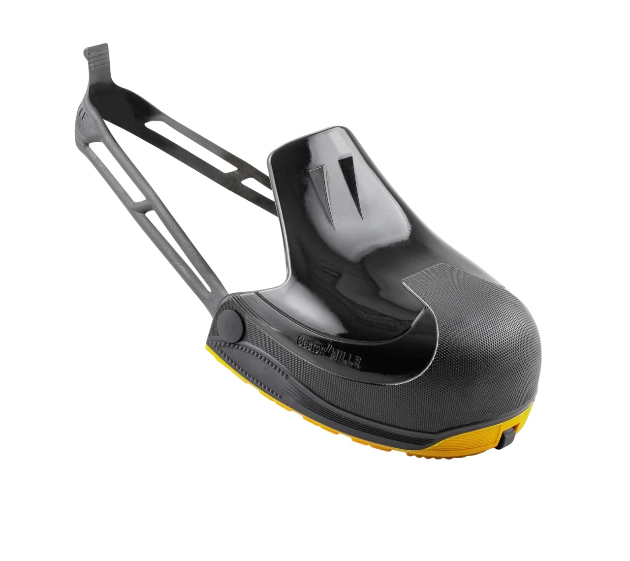 Gaston Mille Yellow Anti-Slip Visitor Safety Overshoes, S, 1Pair pack, For Use In Food, Hygiene, Industrial,