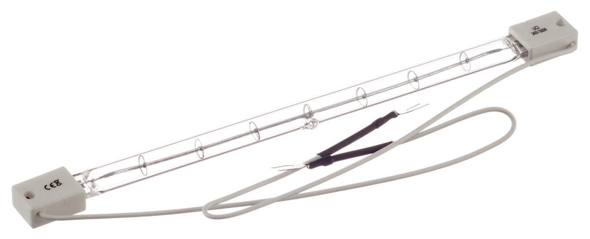 RS PRO 500 W SK15 Infrared (IR) Heat Lamp 216 mm, 230 V