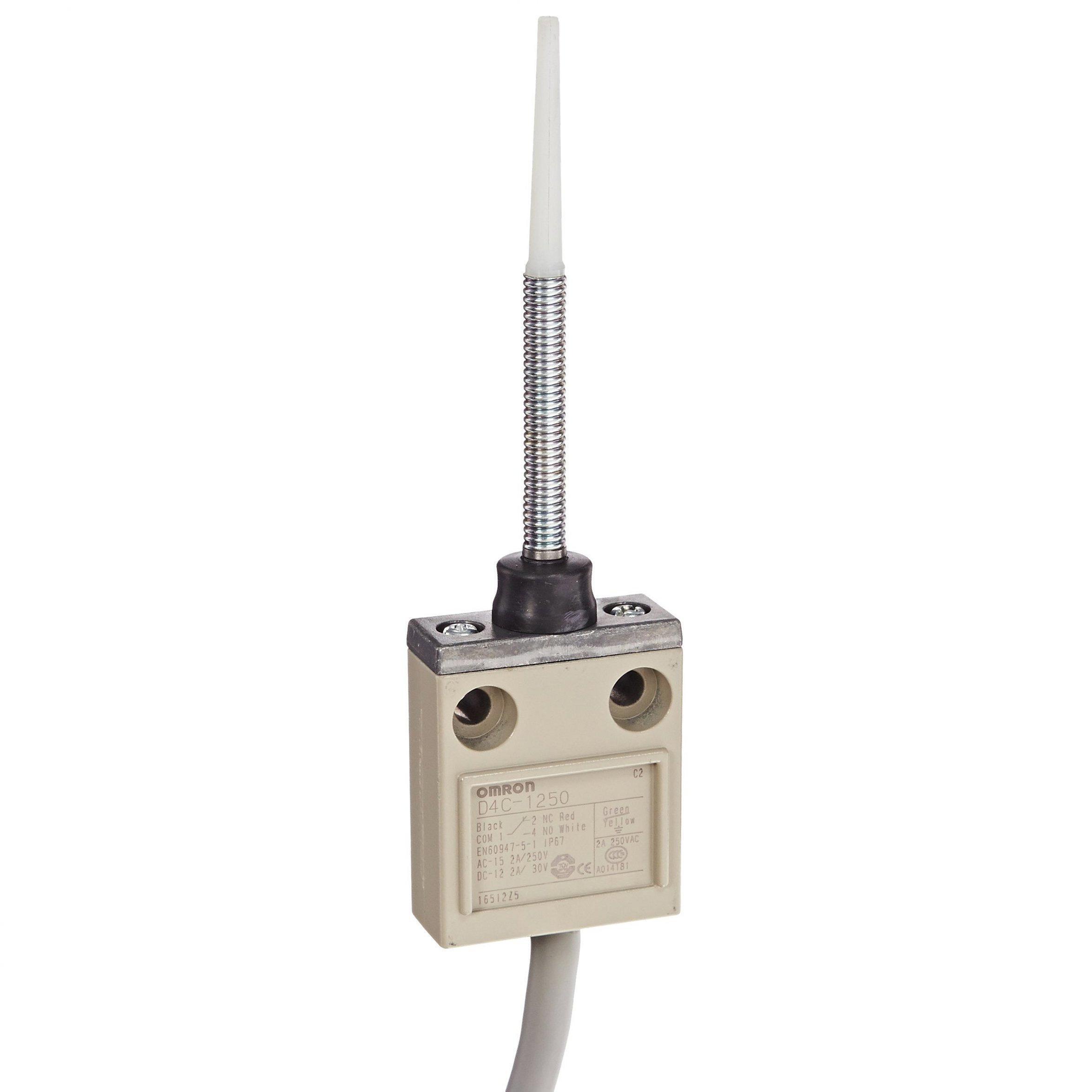 Omron Rod Limit Switch, IP67, SPDT, 250V ac Max, 5A Max