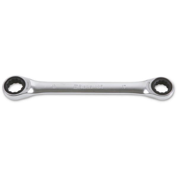 BETA Double Ended Open Spanner, 8mm, Metric, , Double Ended, 230 mm Overall