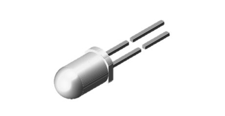 TSAL6100UL Vishay, TSAL 940nm High Power Infrared Emitting Diode, T-1 3/4 Through Hole package