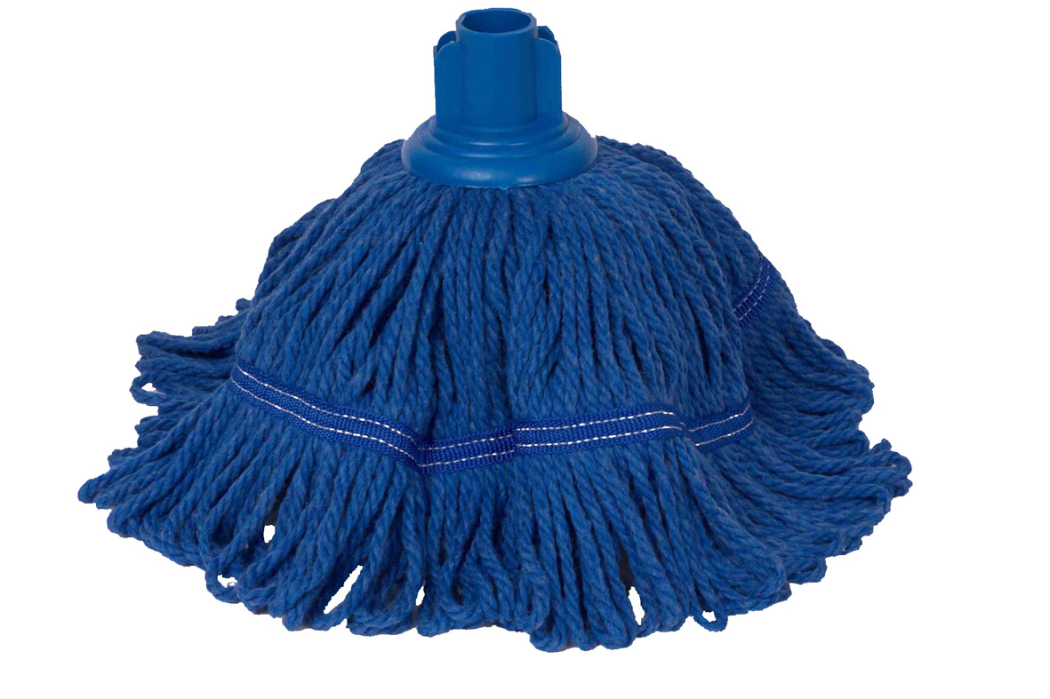 Vikan 250g Blue Cotton Mop Head