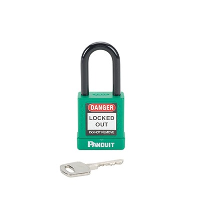 Panduit Green 1-Lock Aluminium, Steel Lockout Kit, 6.6mm Shackle