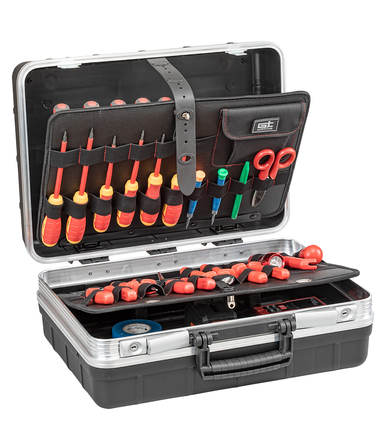 GT Line Aluminium Tool Case, 453 x 190 x 332mm