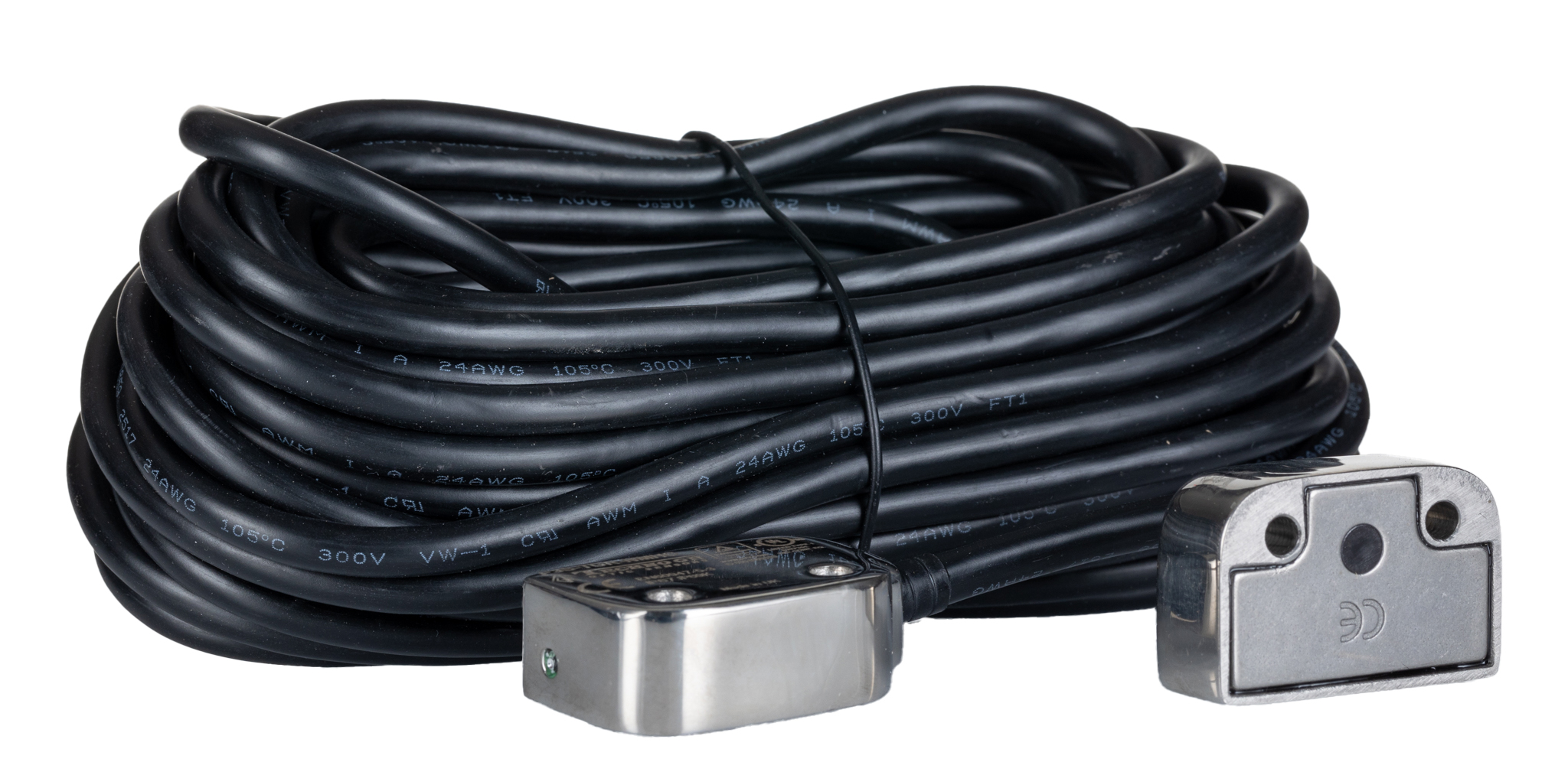 Omron F3S-TGR-N_C Series Magnetic Non-Contact Safety Switch, 24V dc, Stainless Steel Housing, NO/2NC, 10m Cable