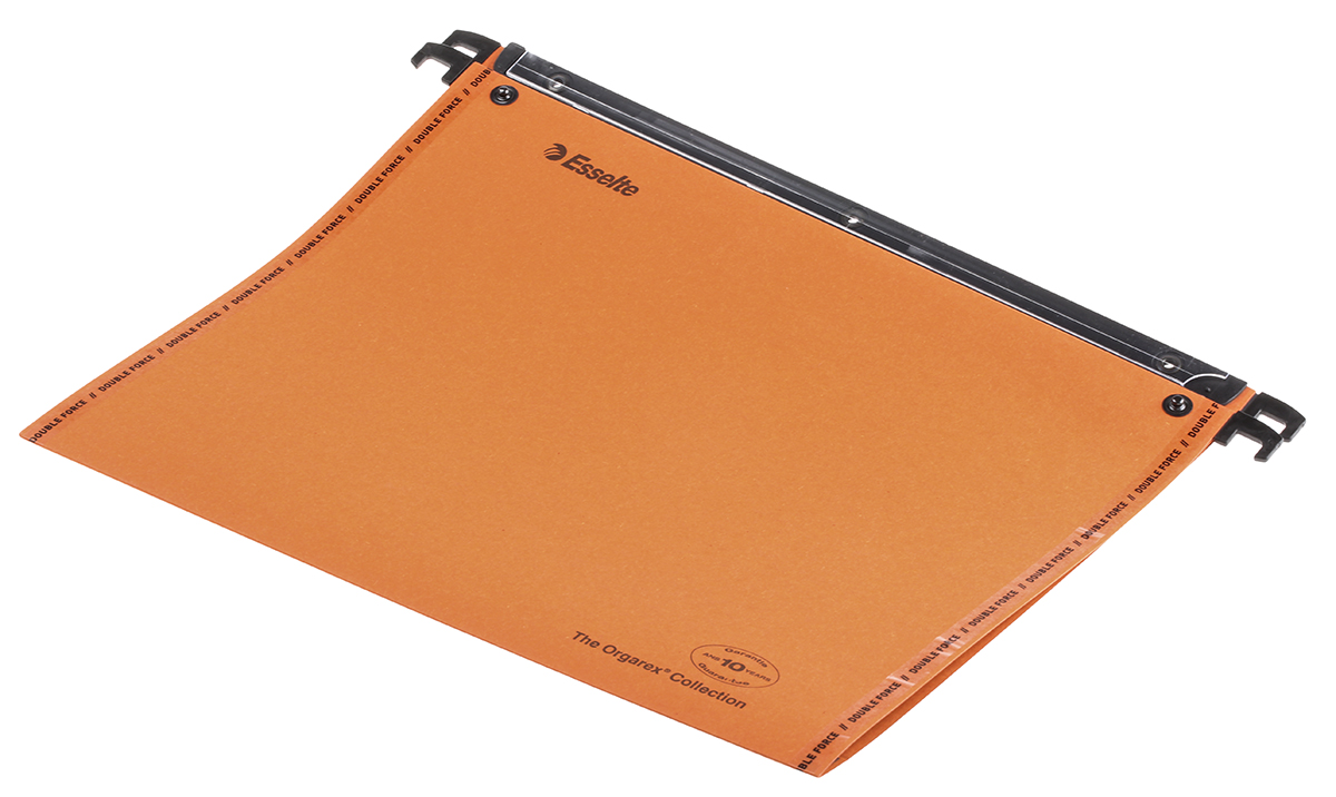 Esselte Orange Kraft Board Suspension File