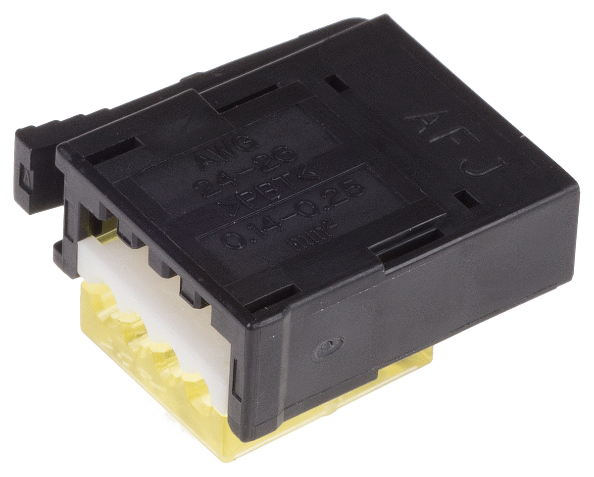 3M 4-Way IDC Connector Plug for Cable Mount, 1-Row