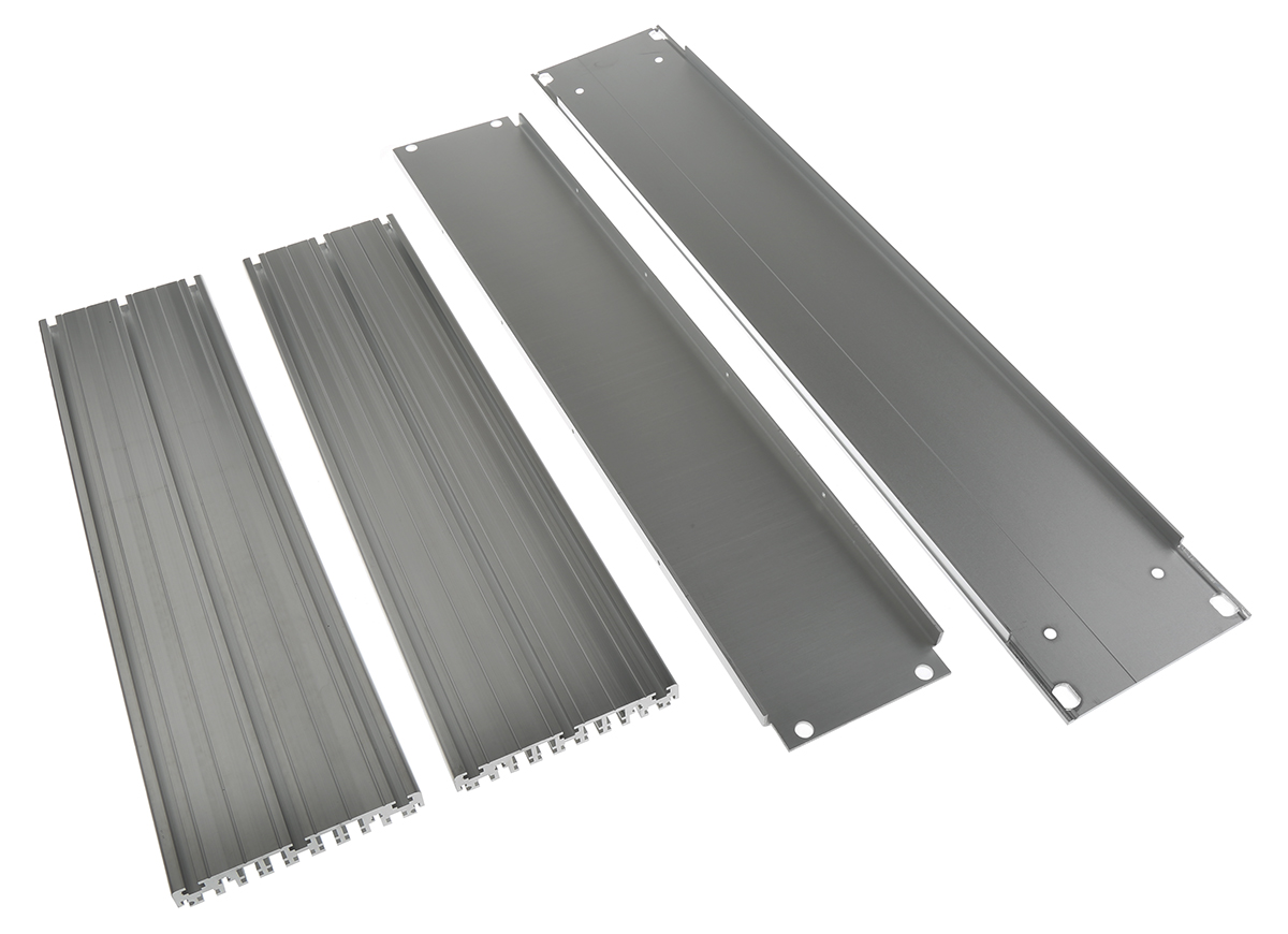 nVent SCHROFF Multipac Series 2U Subrack