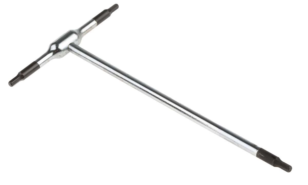 Facom T Shape Metric Hex Key, 2.5mm