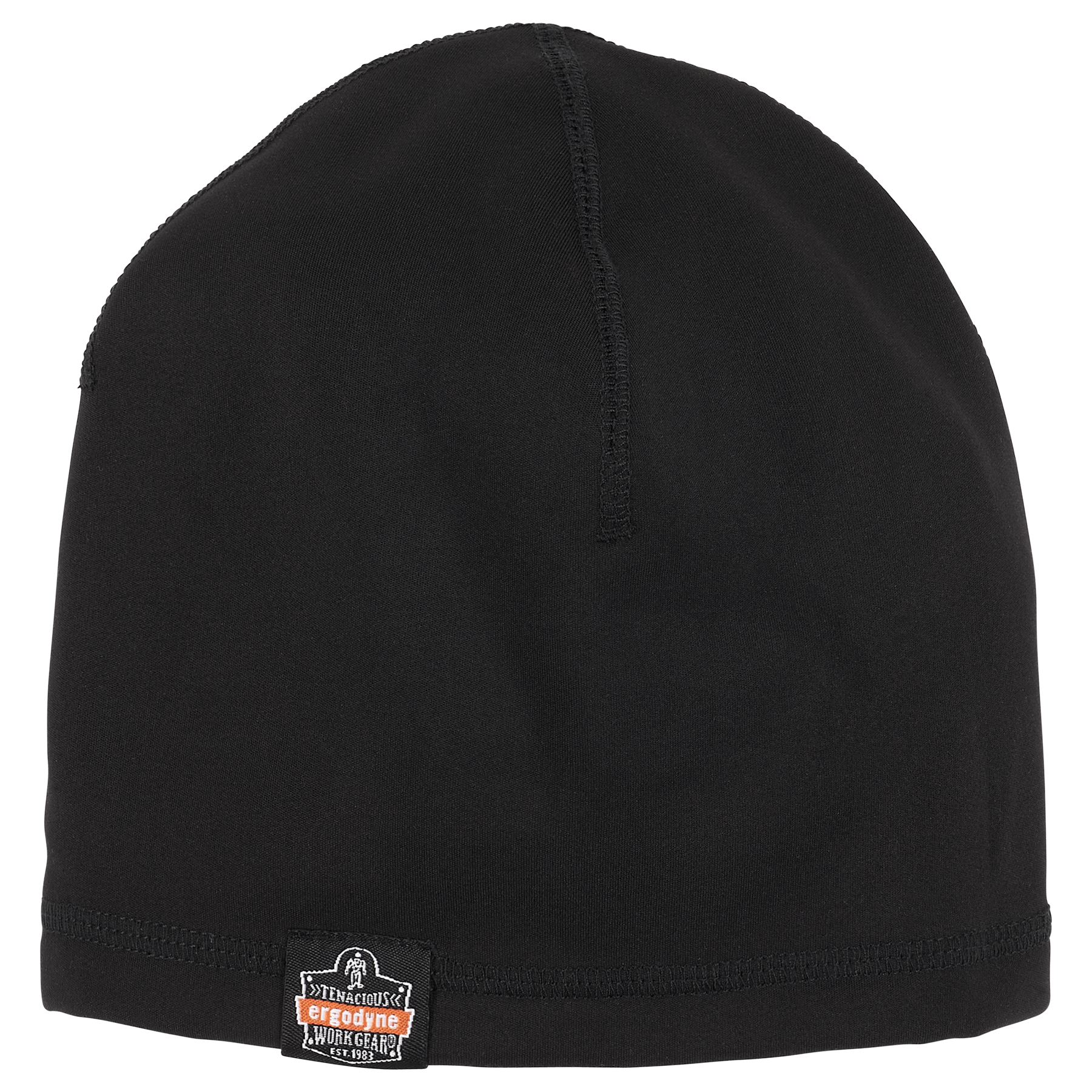 Ergodyne Polyester, Spandex Black Hard Hat Liner, Hard Hat
