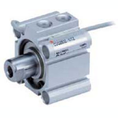 SMC Pneumatic Compact Cylinder - CQ2B40TF-5SZ 40 mm Bore, 35 mm CQ2 Series, Single Acting Acting