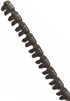 Legrand CAB 3 Clip On Cable Markers, Brown, Pre-printed "1", 0.15 → 0.5mm Cable, 0 381 01
