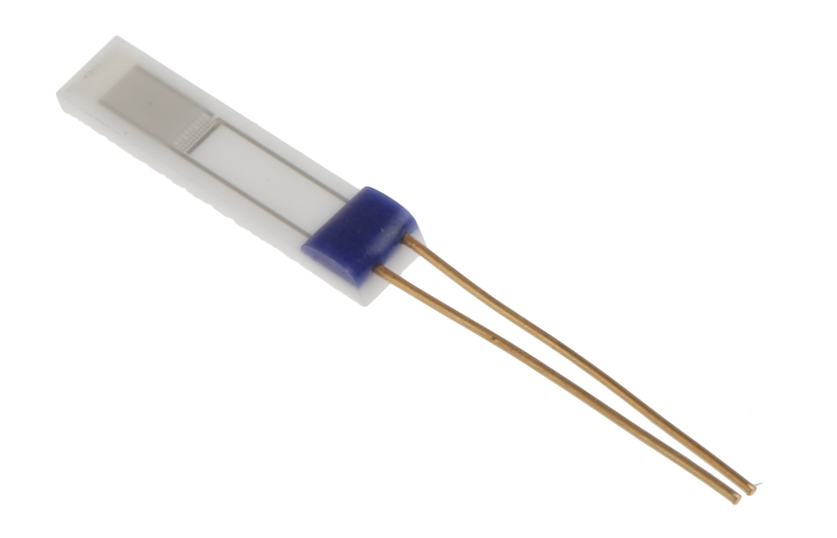 RS PRO PT100 RTD Detector, 2mm Dia, 10mm Long, 2 Wire, Chip, Class 1/3 B +500°C Max