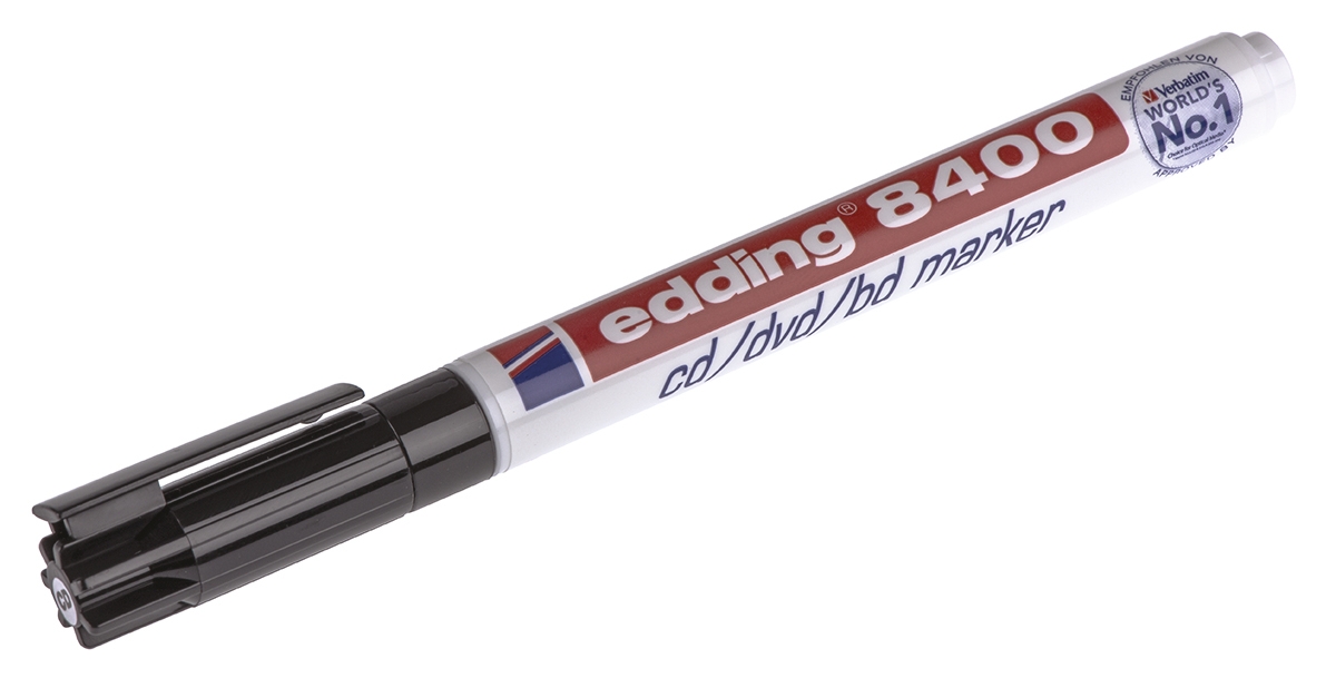 Edding Extra Fine Tip Black Marker Pen