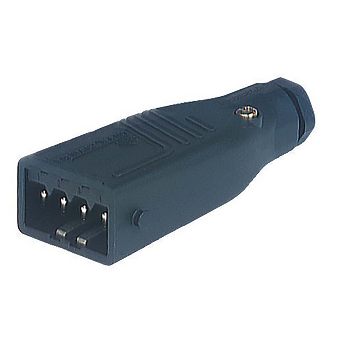 Hirschmann, ST IP54 Black Cable Mount 4P + E Industrial Power Plug, Rated At 10A, 230 V, 400 V