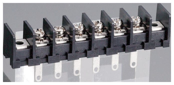 Sato Parts Barrier Strip, 10 Contact, 10.16mm Pitch, 1 Row, 15A, 250 V
