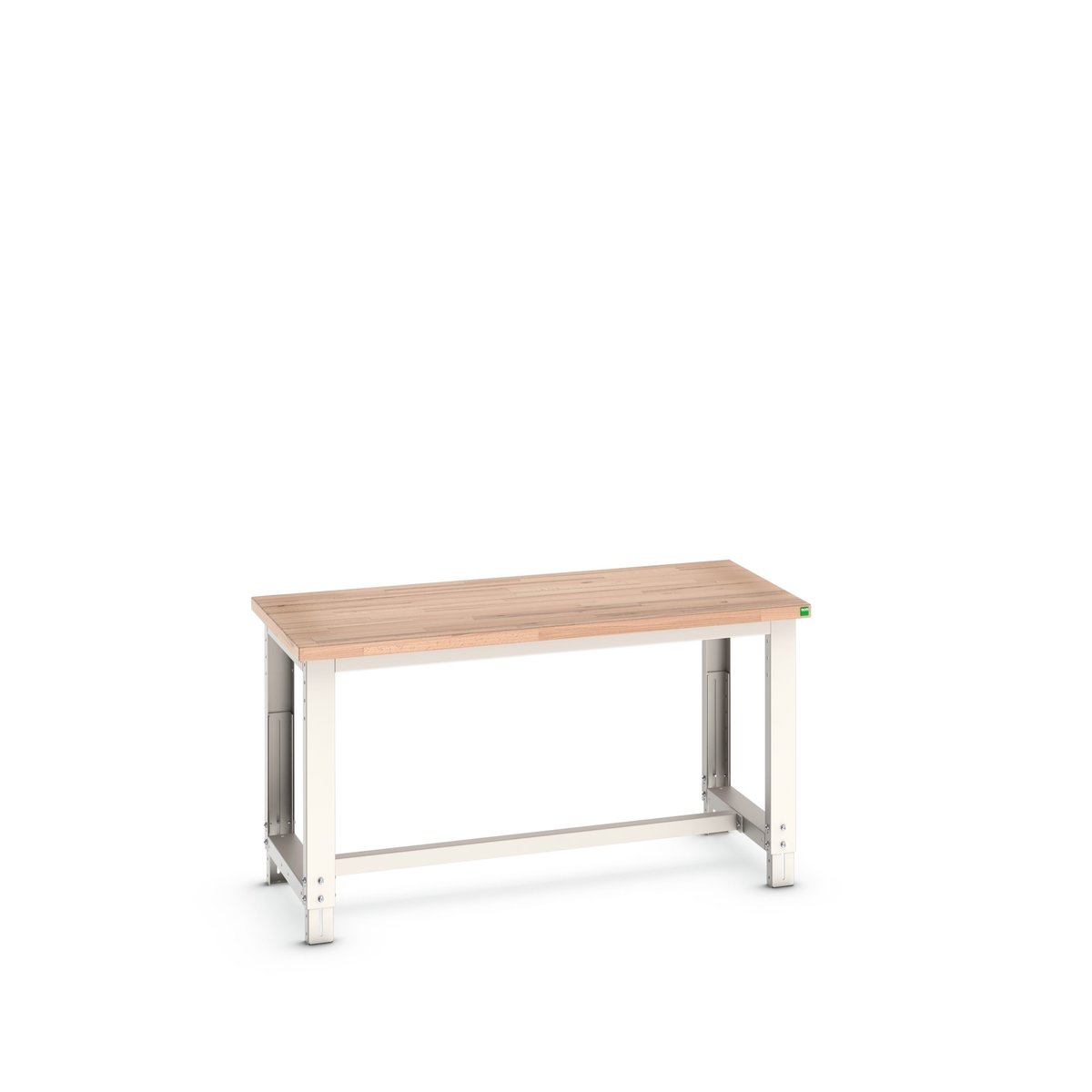 Bott Steel Workbench, Adjustable Height, 740 → 1140mm x 1500mm x 750mm