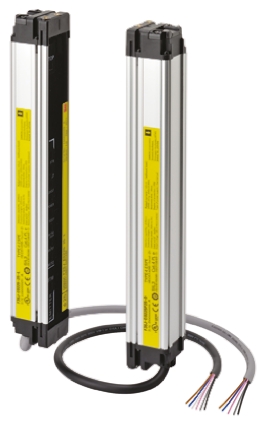 Omron F3SJ Series Light Curtain, Sender & Receiver, 10 Beam(s), 20mm Resolution