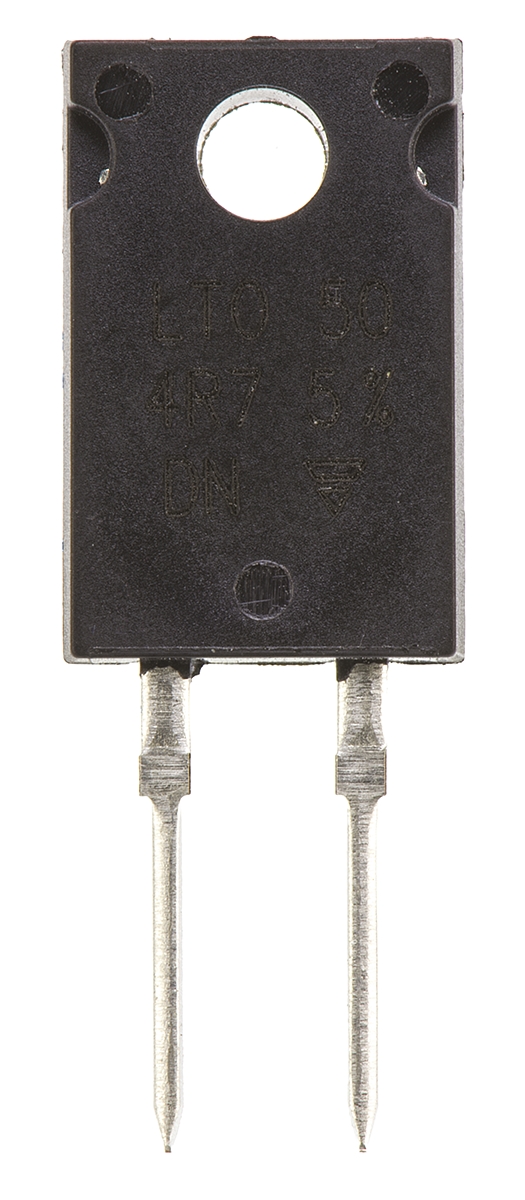 Vishay 4.7Ω Thick Film Resistor 50W ±5% LTO050F4R700JTE3