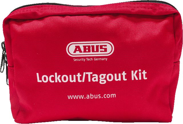ABUS Red Polyester Lockout Bag