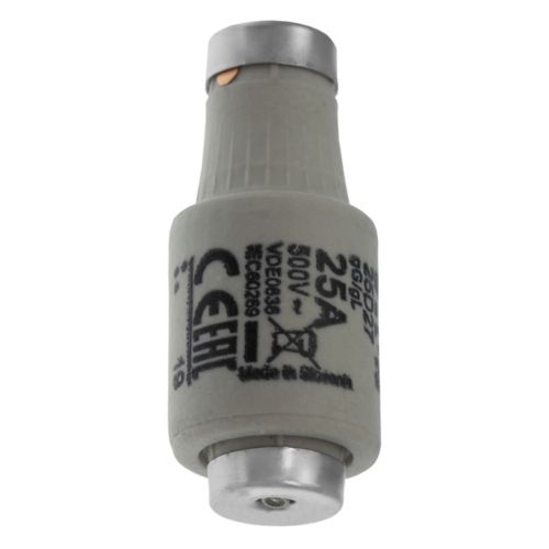 Eaton 25A DII Bottle Fuse, E27 Thread Size, gG, 500V ac