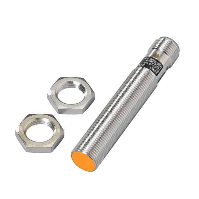ifm electronic Inductive Threaded Barrel Proximity Sensor, M12, 2 mm Detection, PNP NO+NC, 10 → 36 V dc
