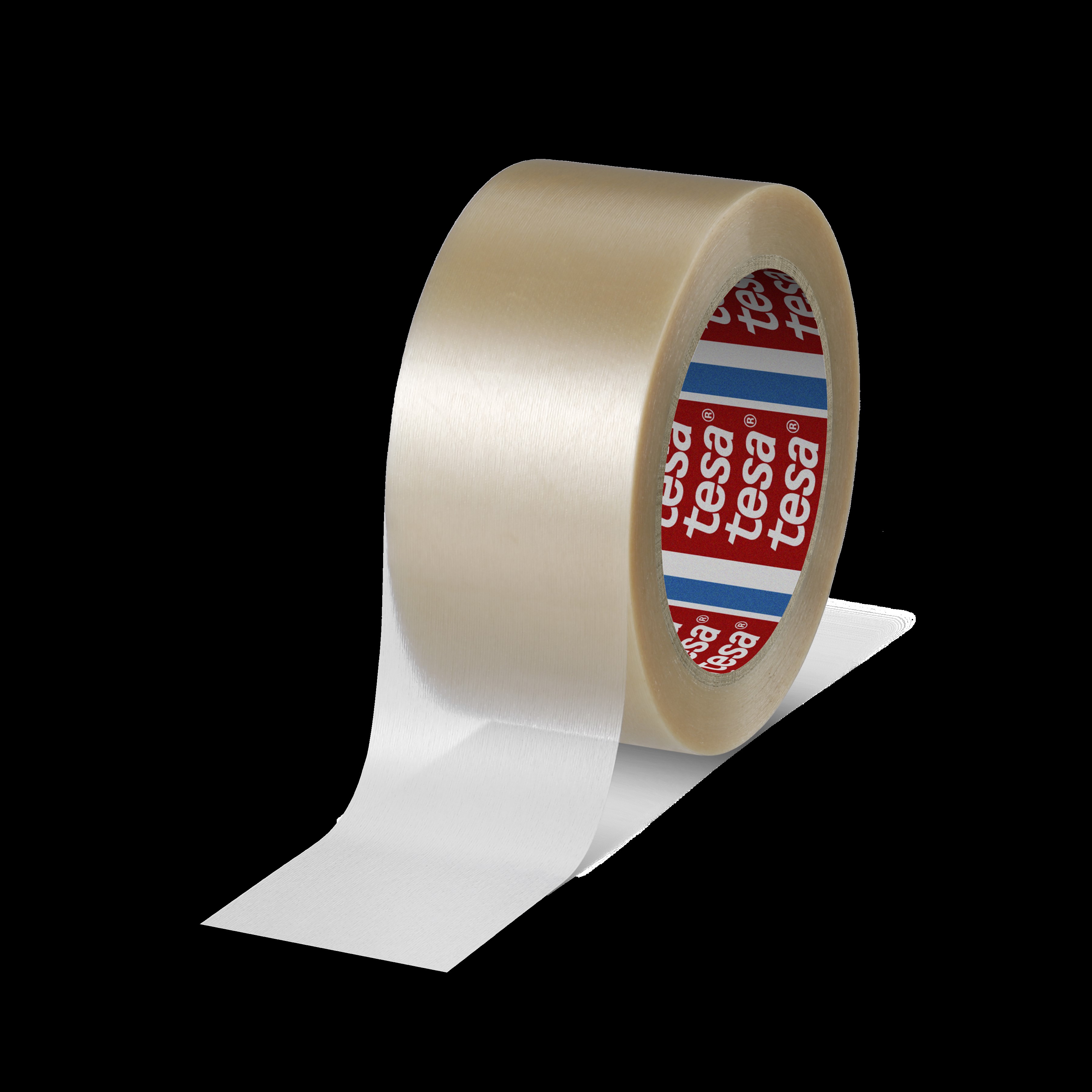 Tesa 4100 Transparent Packing Tape, 66m x 50mm