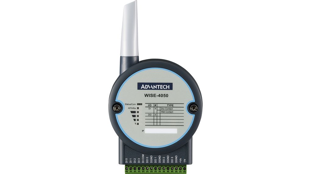 Advantech WISE-4000 Series I/O module for Use with IoT Applications, Digital, Relay, 10 → 24 V