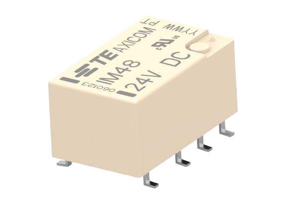 TE Connectivity PCB Mount RF Relay, 2.4V dc Coil, DPDT