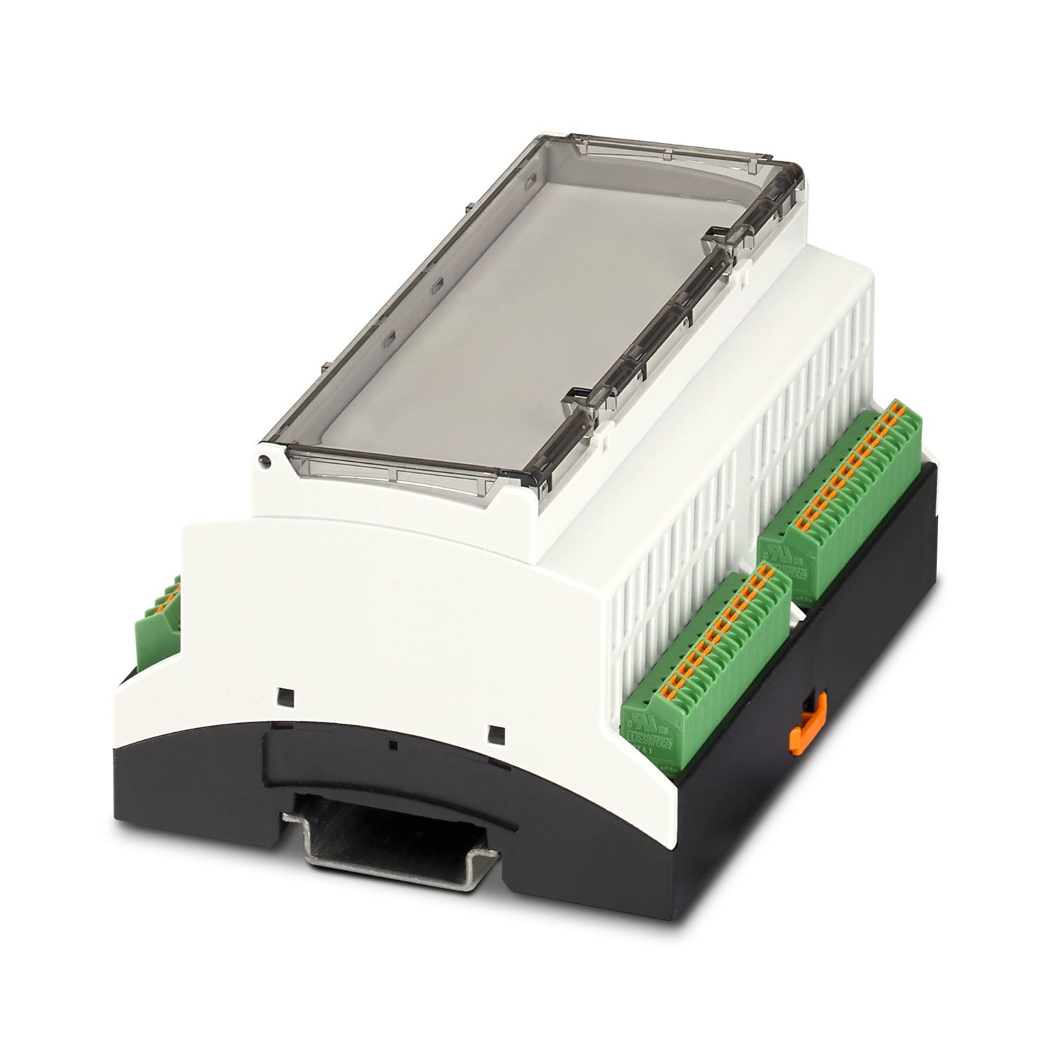 Phoenix Contact DIN Rail Housing Enclosure Type BC Series , 107.6 x 89.7 x 60.7mm, Polycarbonate DIN Rail Enclosure