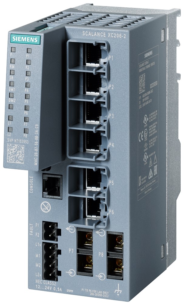 Siemens Managed Switch 8 Port Ethernet Switch
