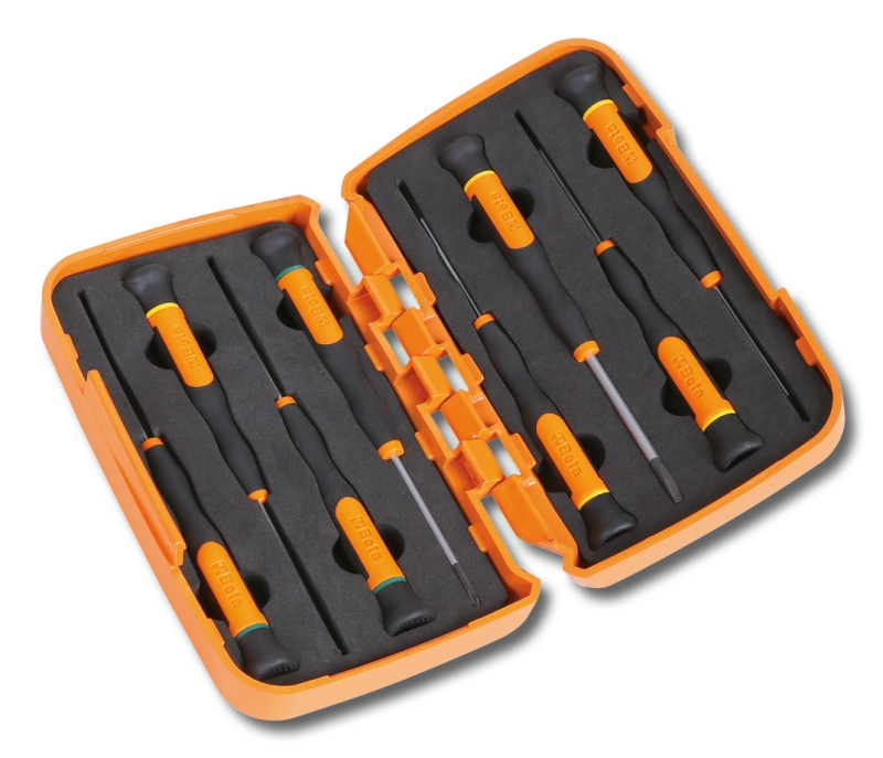 BETA Phillips; Slotted Precision Screwdriver Set, 8-Piece