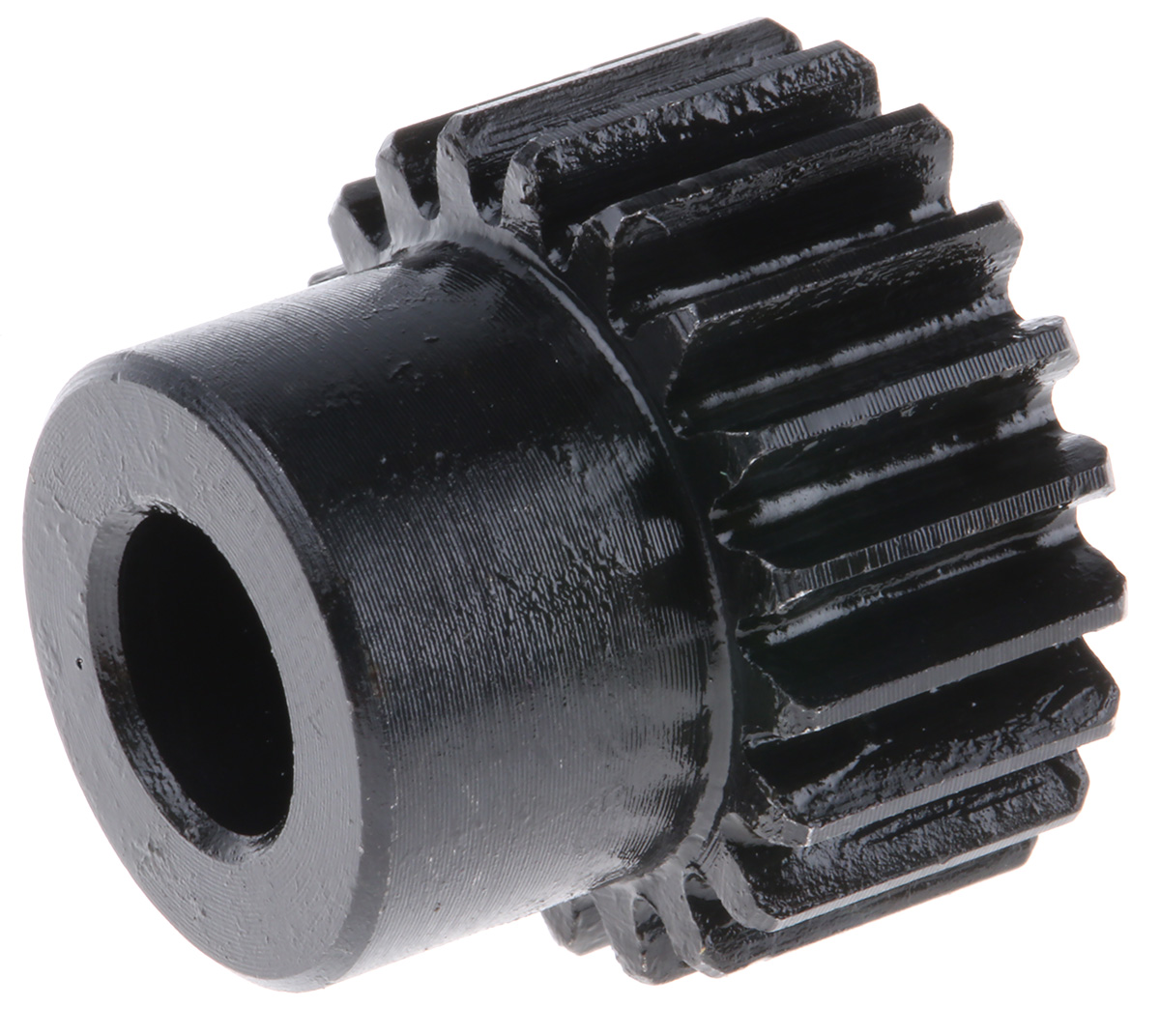 RS PRO Steel 20 Teeth Spur Gear, 1 Module, 8mm Bore Diam, 20mm Pitch Diam, 16mm Hub Diam