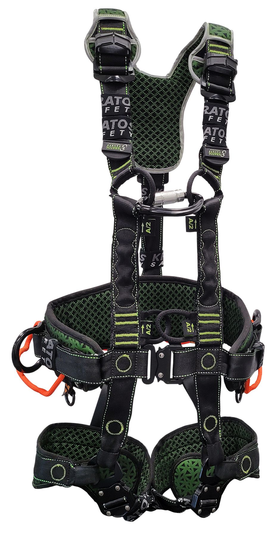 KRATOS SAFETY FA1021801 Front, Rear, Sides Attachment Harness with comfort belt, 140kg Max, M/L