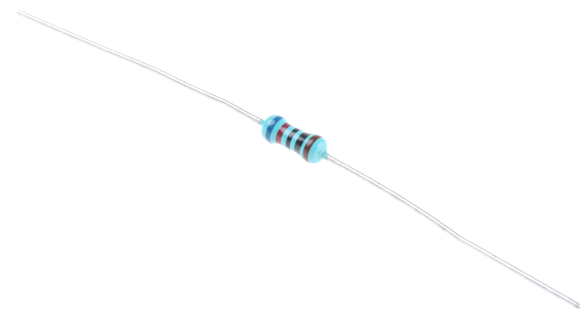 TE Connectivity 620Ω Metal Film Resistor 0.6W ±1% LR1F620R