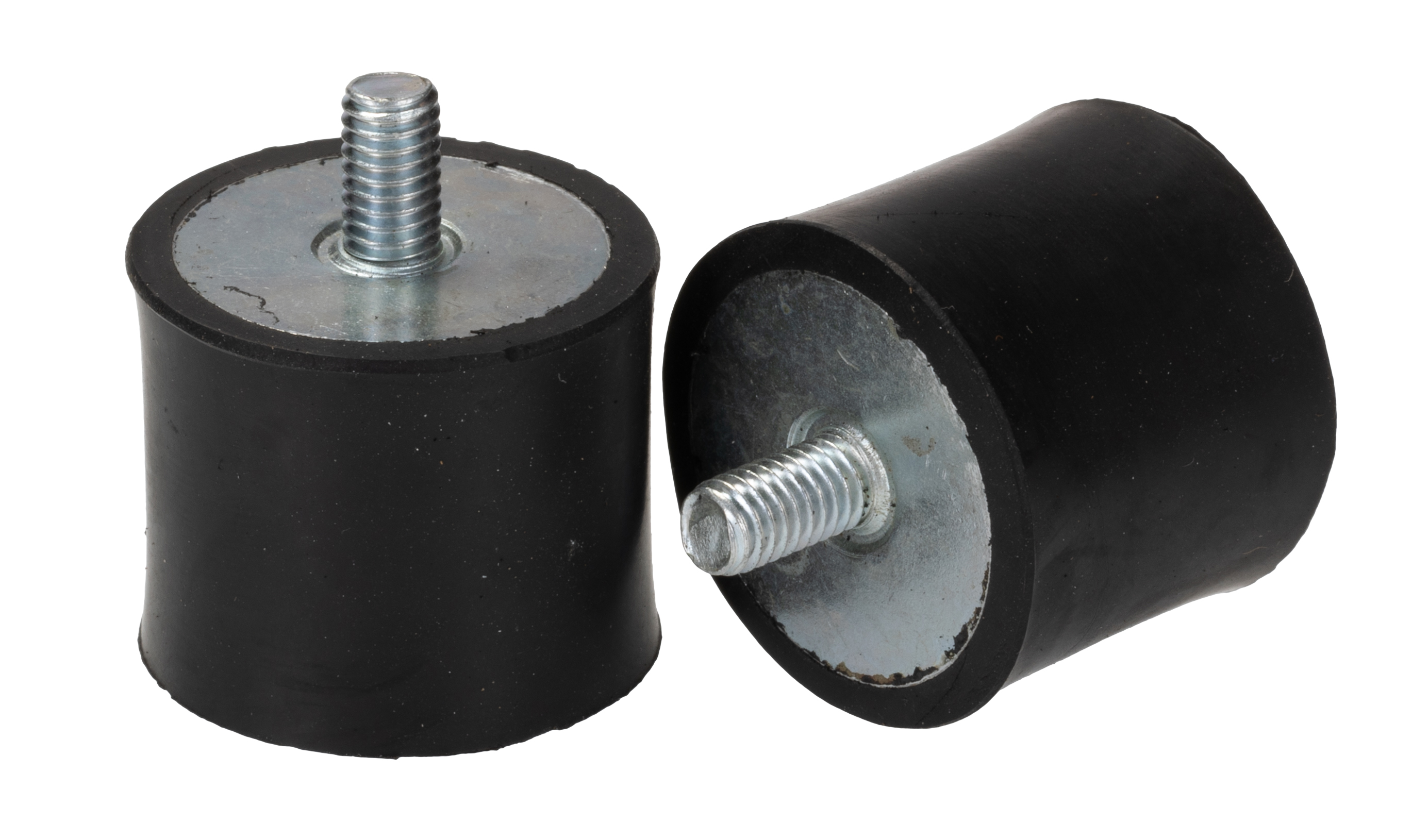 RS PRO M6 Anti Vibration Mount, Male to Female Bobbin with 28.93kg Compression Load