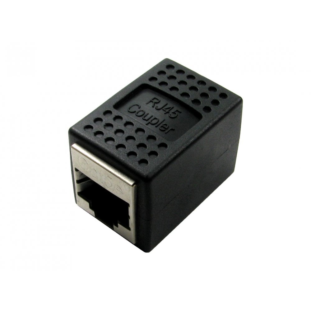 RS PRO 2-Port RJ45 Female Coupler, Cat5e, Shielded