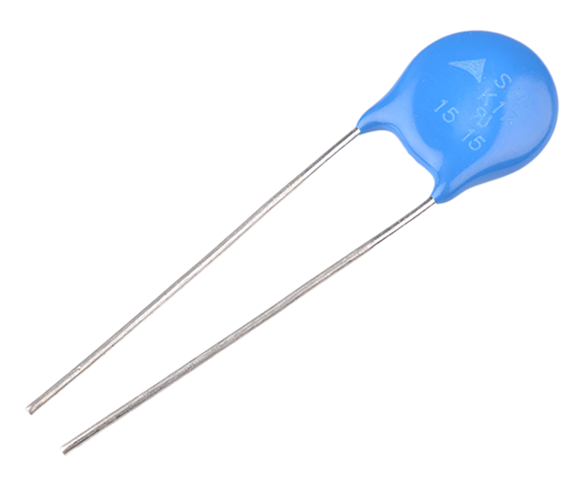 EPCOS, StandarD Metal Oxide Varistor 4.35nF 5A, Clamping 53V, Varistor 27V