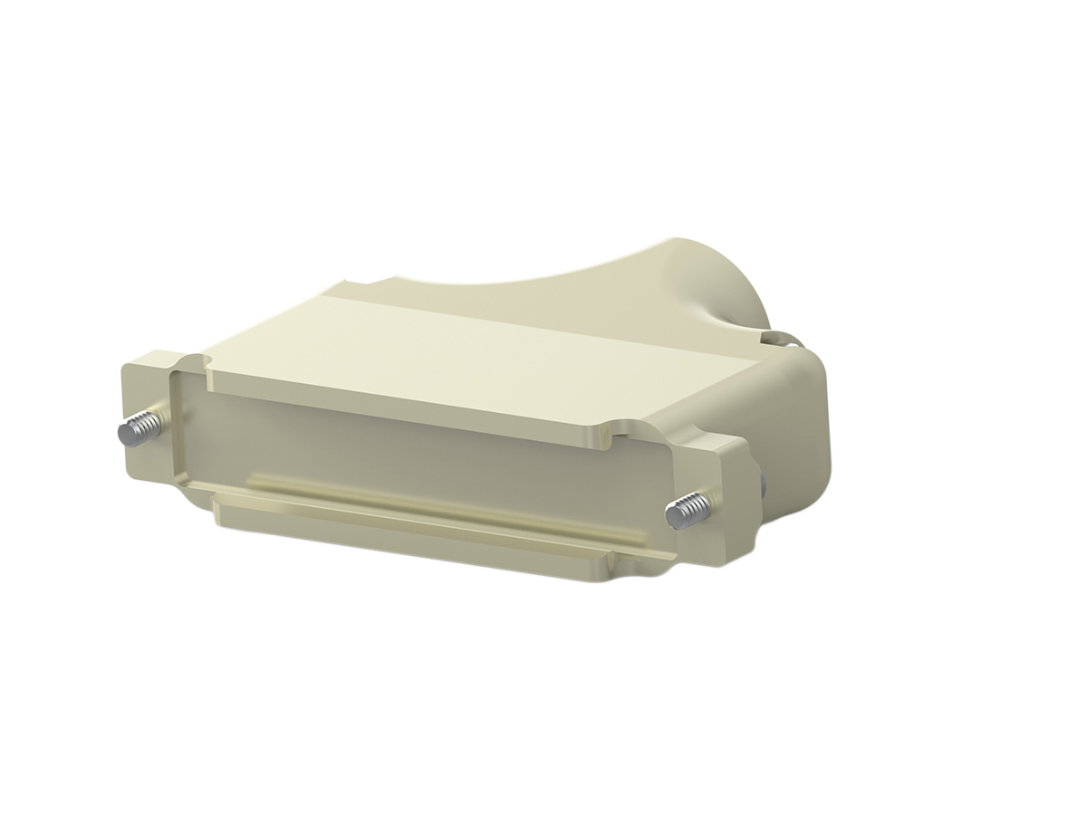 TE Connectivity AMPLIMITE Series Zinc D Sub Backshell, 37 Way