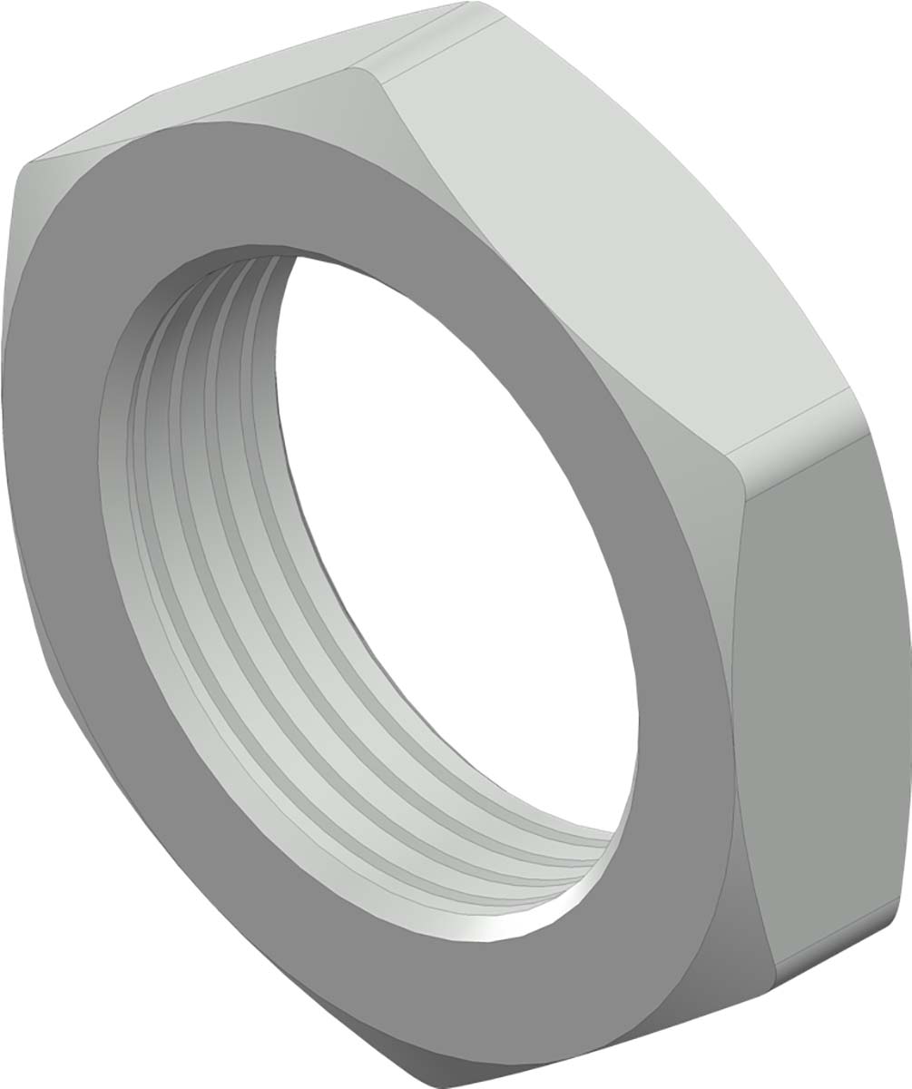 RS PRO Hex Nut For Use With Fixing Thread M8x0.5
