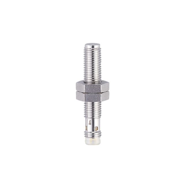 ifm electronic Inductive Threaded Barrel Proximity Sensor, M8, 3 mm Detection, PNP NO, 10 → 30 V dc