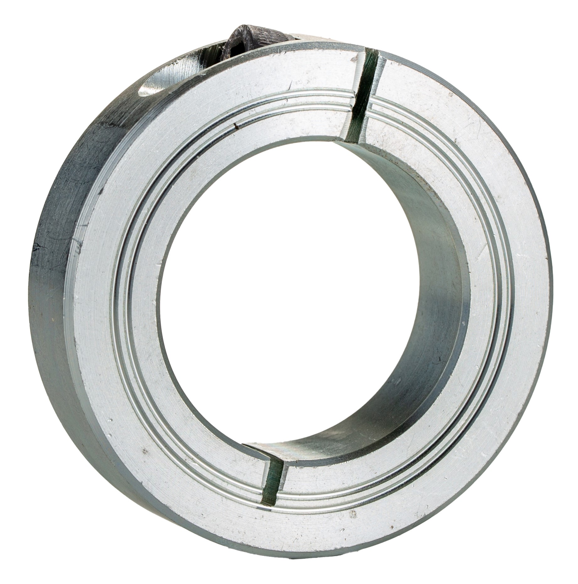 RS PRO Shaft Collar, Two Piece, Clamp Screw, Bore 40mm, OD 60mm, W 15mm, Steel