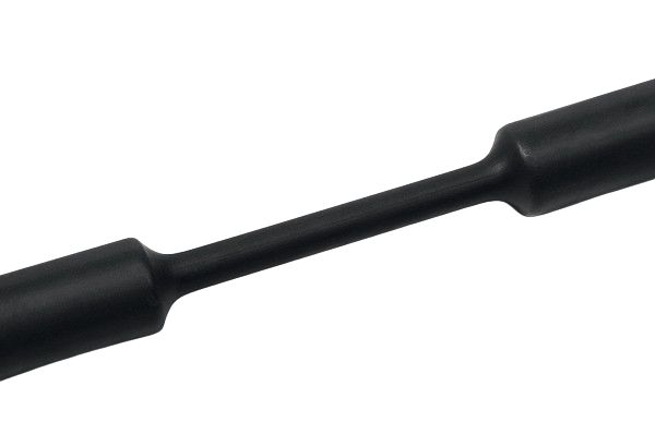 HellermannTyton Heat Shrink Tubing, Black 1.5mm Sleeve Dia. x 300m Length 3:1 Ratio, TF31 Series
